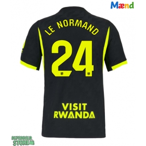 Atletico Madrid Robin Le Normand #24 Replika Udebanetrøje 2026-27 Kortærmet